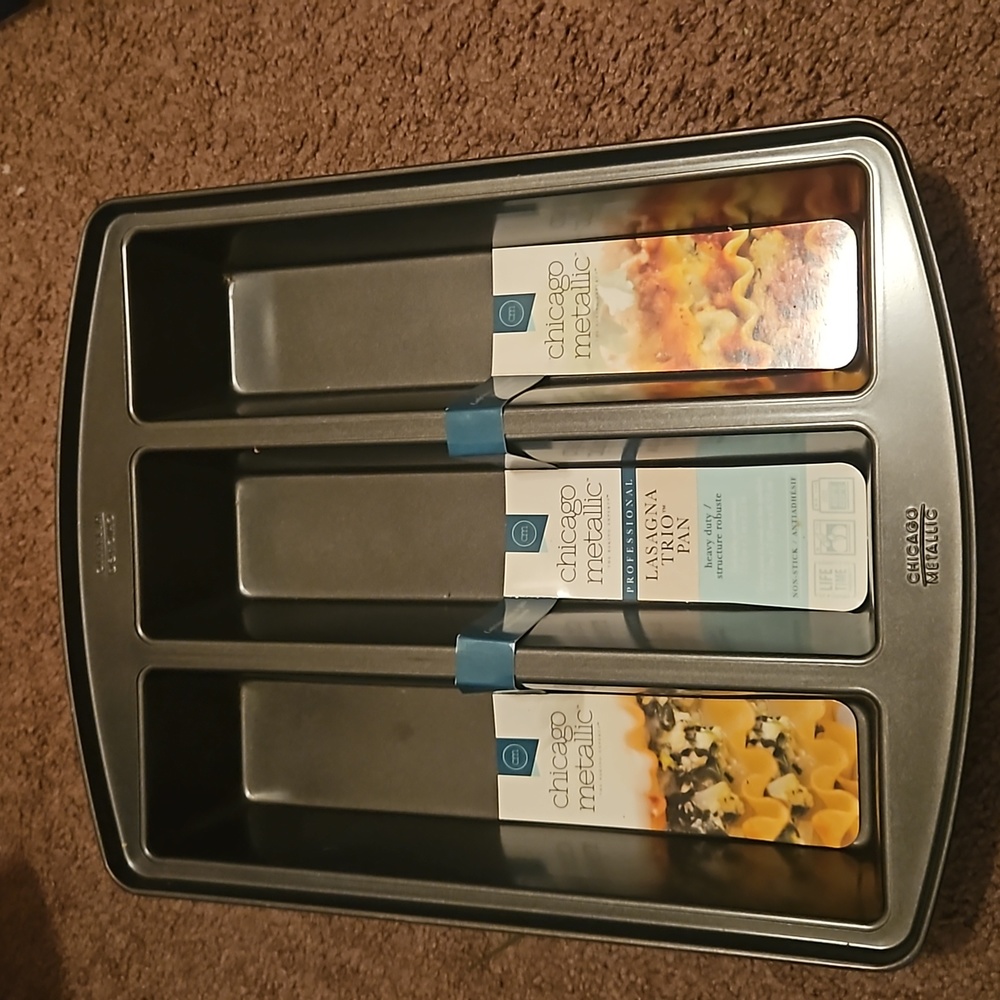 Lasagna trio pan